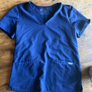 Figs blue scrub set